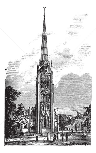 Stock photo: Coventry Cathedral or Saint Michael's Cathedral in England, Unit