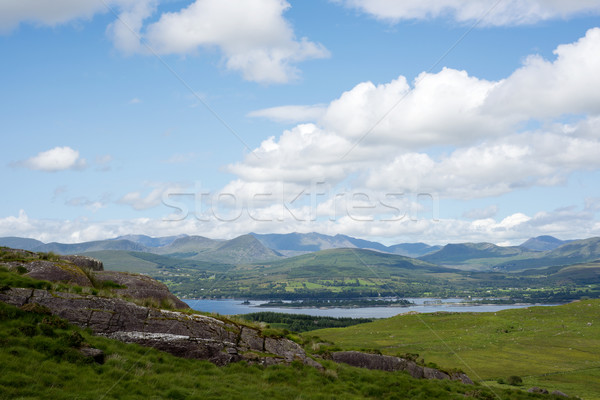 beautiful mountain view Stock photo © morrbyte