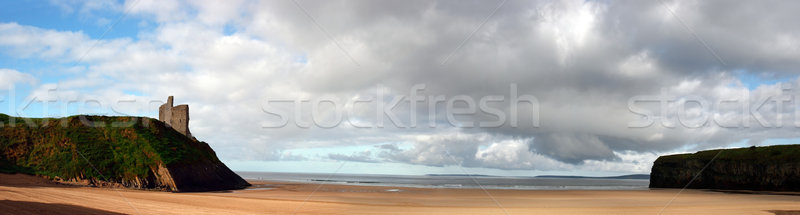 ballybunion beach panorama Stock photo © morrbyte