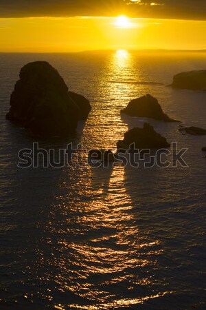 sunset over clare Stock photo © morrbyte