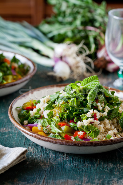 Bulgur Salad Stock photo © mpessaris