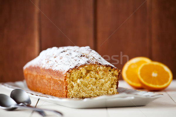 Orange Flavoured Cake Stock photo © mpessaris