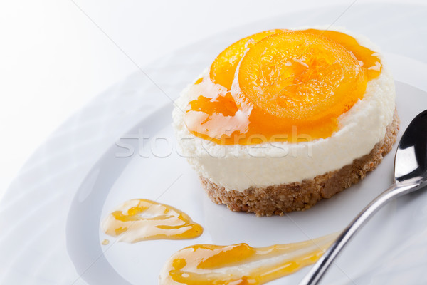 Orange And Cream Dessert Stock photo © mpessaris