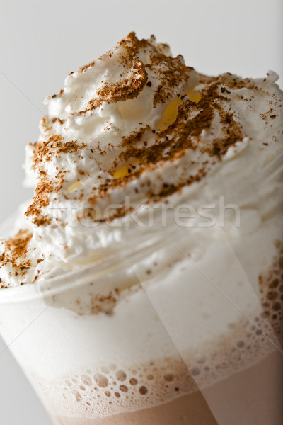Chocolate Milk Shake Close-up Stock photo © mpessaris