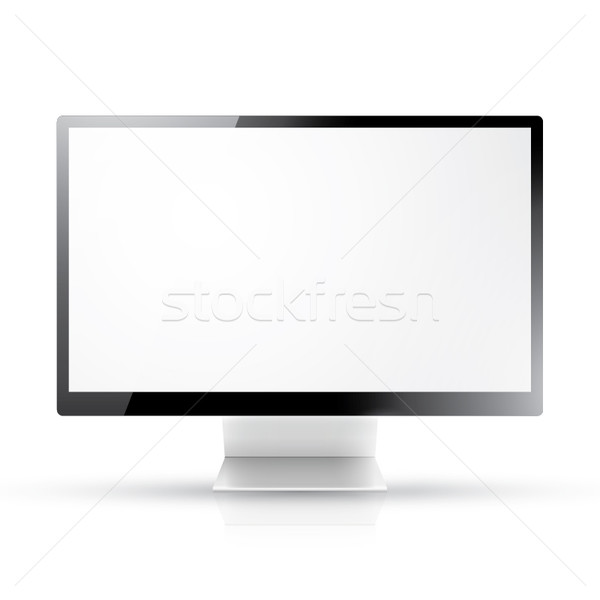 Isoliert realistisch Computer Display Internet Raum Stock foto © MPFphotography