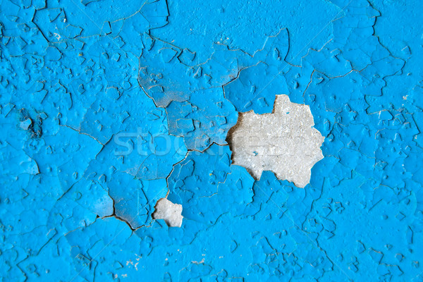 Weathered damaged old painted wall Stock photo © mrakor