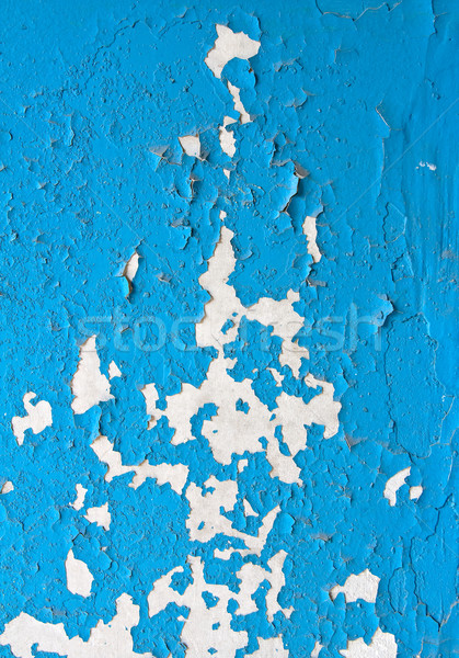 Verweerde beschadigd oude geschilderd muur abstract Stockfoto © mrakor
