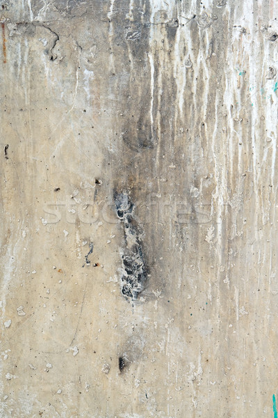 Stock photo: Weathered damaged wall