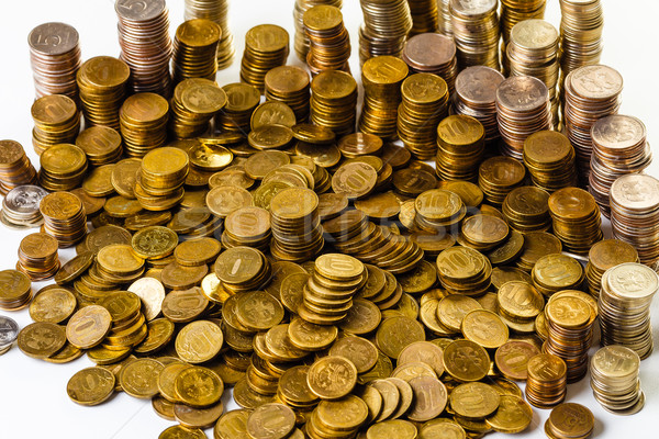 Rosyjski monet złota odizolowany biały ceny Zdjęcia stock © mrakor