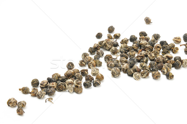 Jasmine infused green tea pearls Stock photo © MSPhotographic
