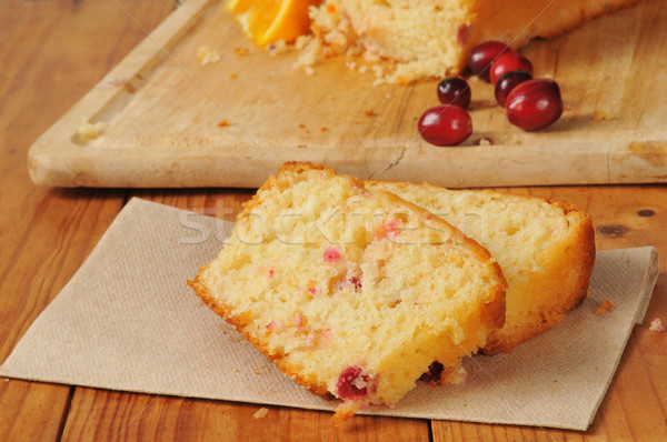 Cranberry orange bread Stock photo © MSPhotographic