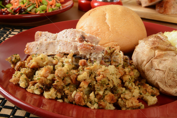 Turkey dinner Stock photo © MSPhotographic