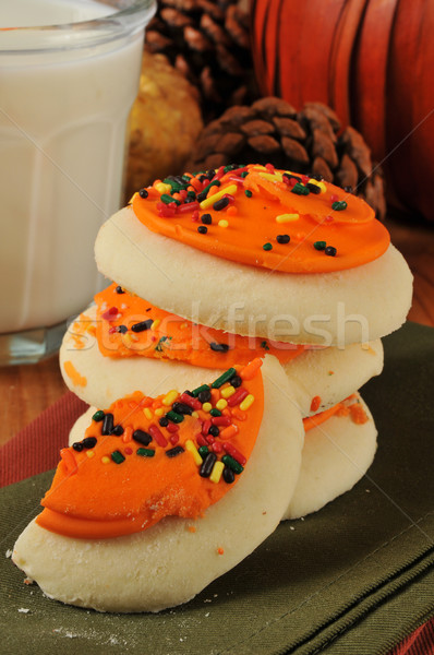 Halloween cookies Stock photo © MSPhotographic