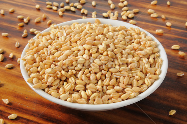 Fresh wheat kernels Stock photo © MSPhotographic