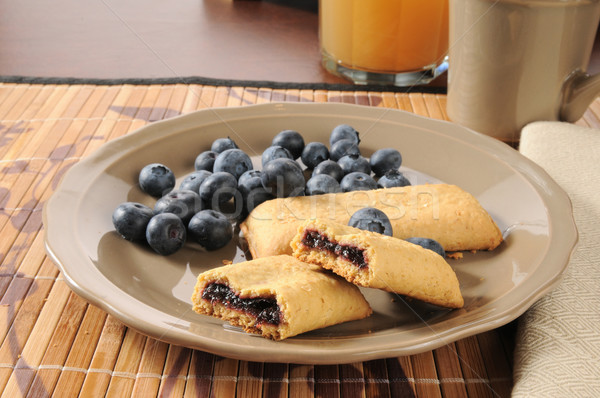 Blueberry breakfast bar Stock photo © MSPhotographic