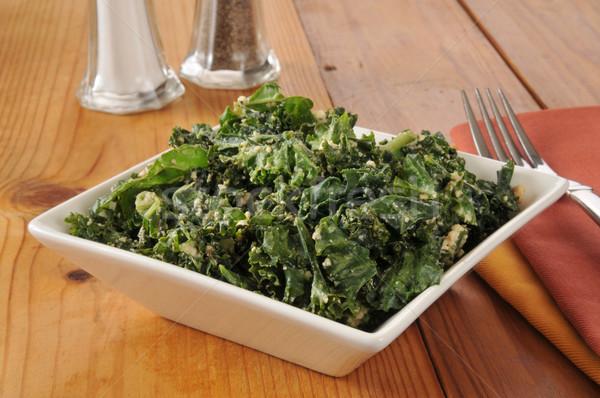 Kale salad Stock photo © MSPhotographic