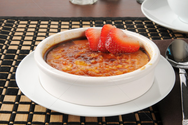 Creme Brulee Stock photo © MSPhotographic