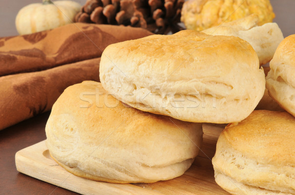 Fresh baked bicuits Stock photo © MSPhotographic