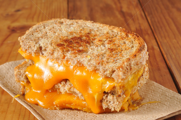 Alla griglia formaggio sandwich pane di frumento cena pranzo Foto d'archivio © MSPhotographic