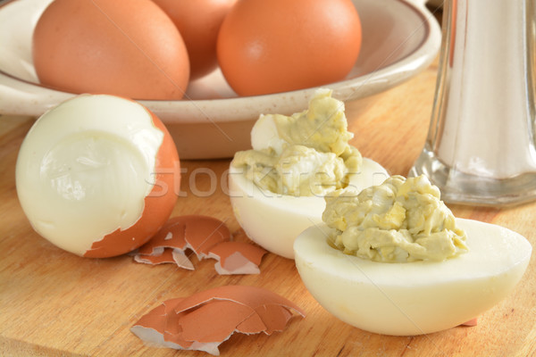 Egg salad Stock photo © MSPhotographic
