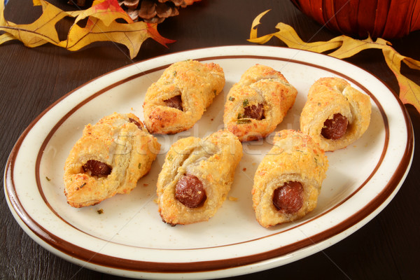 Pigs in a blanket Stock photo © MSPhotographic