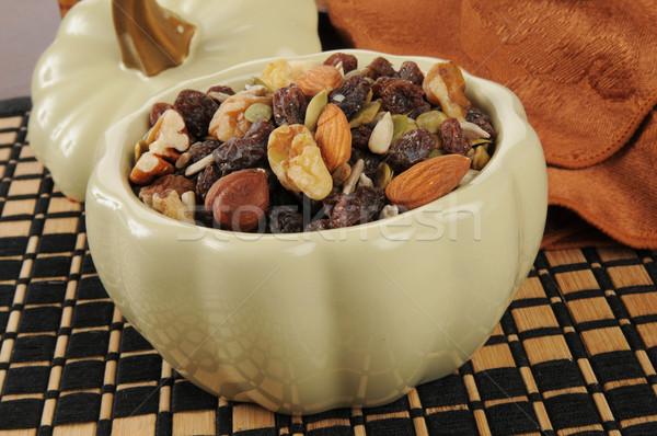 Stock photo: Healthy trail mix snack