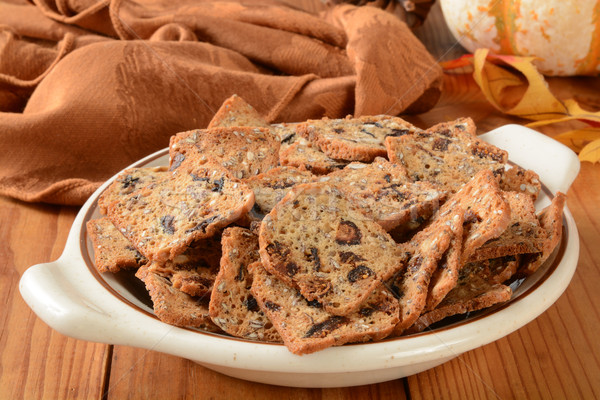 Fruit and nut crisps Stock photo © MSPhotographic