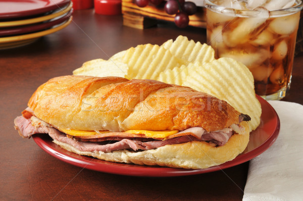 Submarine Sandwich Stock photo © MSPhotographic