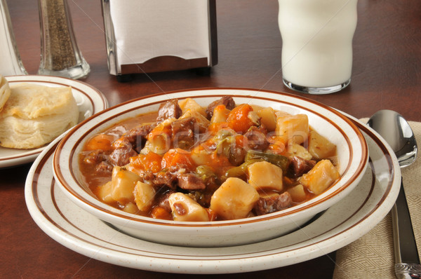 Pot roast soup Stock photo © MSPhotographic