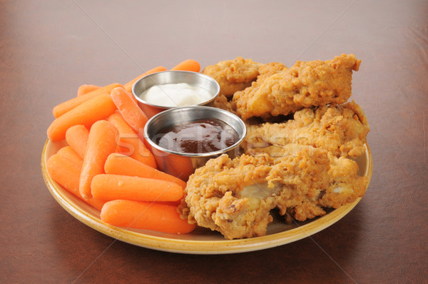 Stock photo: Snack plate