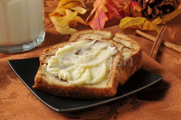 Cinnamon swirl bread with milk Stock photo © MSPhotographic