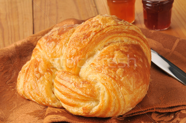 Golden croissant Stock photo © MSPhotographic