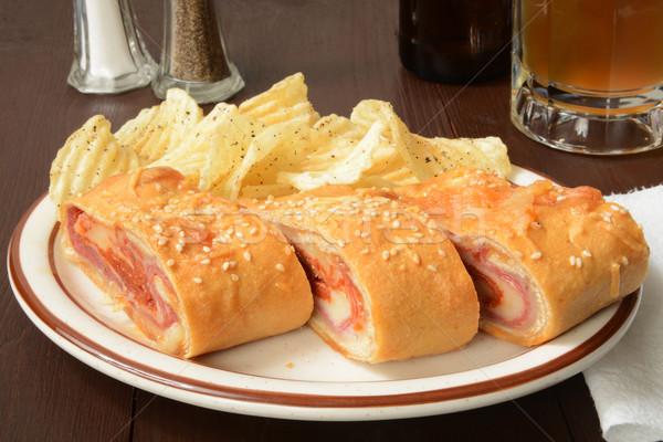 Italian bread roll Stock photo © MSPhotographic