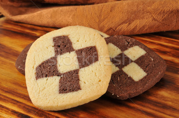 Sucre cookies bord modèle alimentaire [[stock_photo]] © MSPhotographic