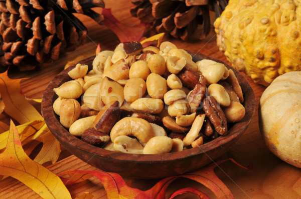 Mixed nuts for the holidays Stock photo © MSPhotographic