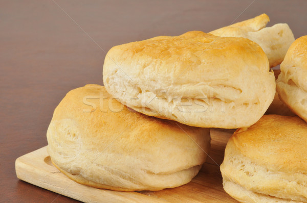 Fresh baked biscuits Stock photo © MSPhotographic