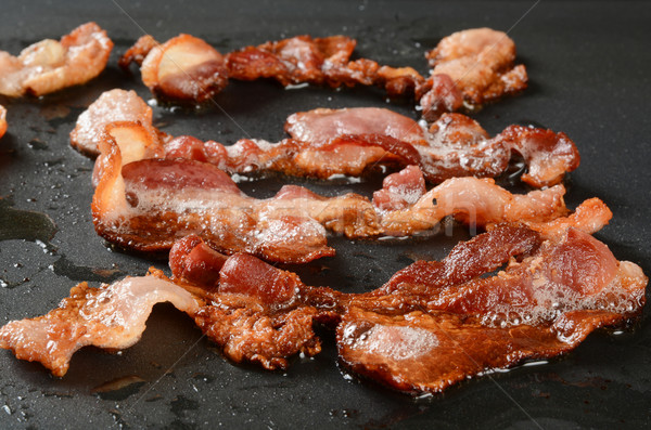 Bacon frying Stock photo © MSPhotographic