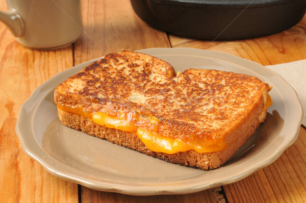 Grillés fromages sandwich fonte repas contre [[stock_photo]] © MSPhotographic