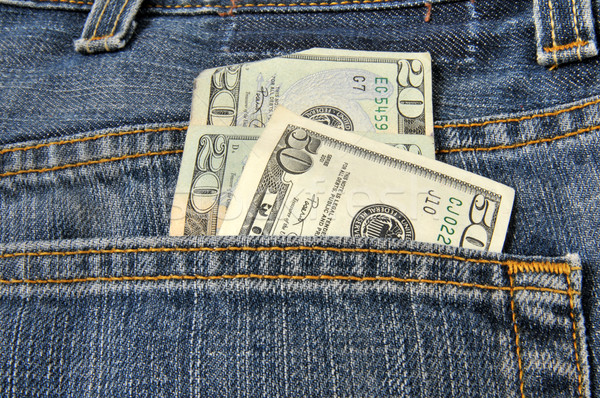 Pocketful of money Stock photo © MSPhotographic