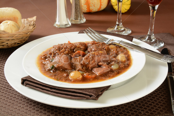 Boeuf Bourguignon Stock photo © MSPhotographic