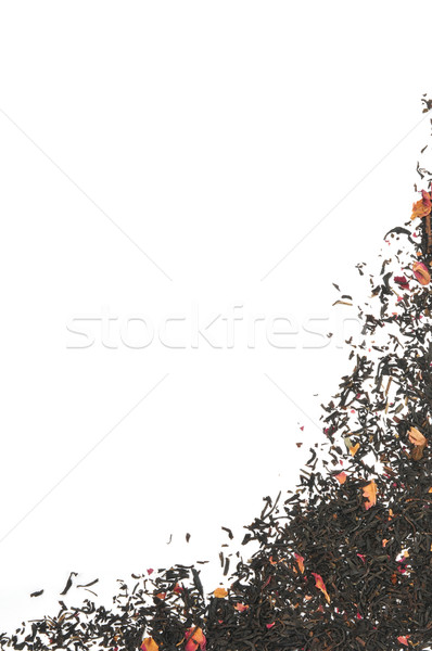 Rose infused black tea background Stock photo © MSPhotographic