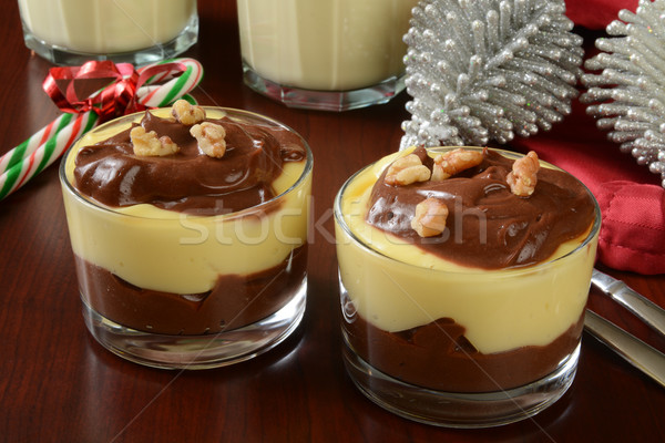 Holiday pudding Stock photo © MSPhotographic