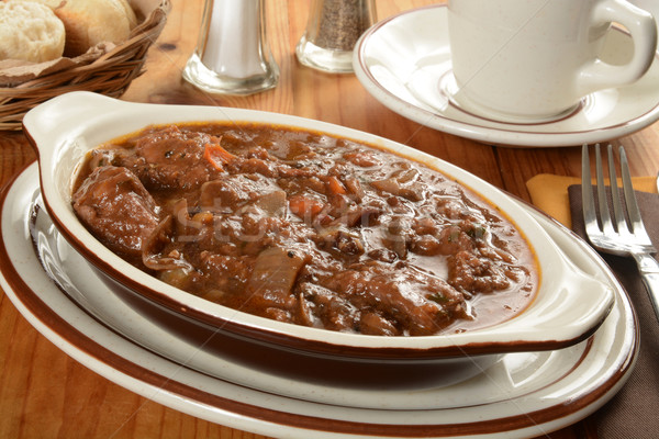 Boeuf Bourguignon Stock photo © MSPhotographic