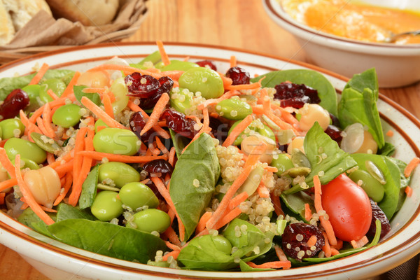 a super healthy salad Stock photo © MSPhotographic