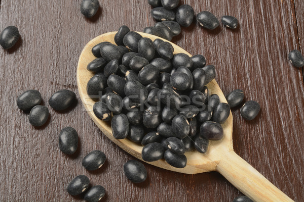 Black turtle beans Stock photo © MSPhotographic