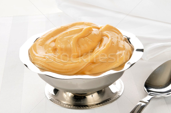 Butterscotch pudding Stock photo © MSPhotographic