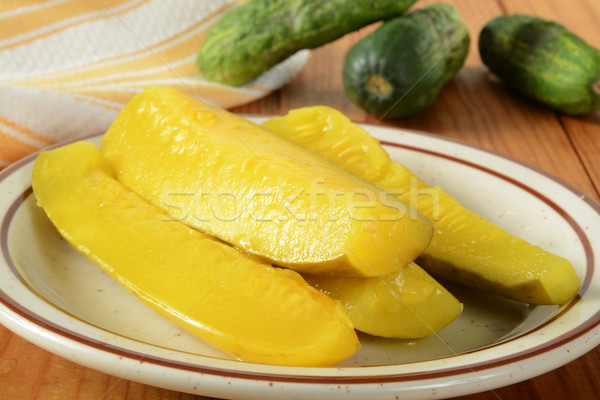 Dill pickles Stock photo © MSPhotographic