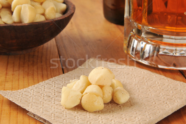 Bar snack, macadamia nuts Stock photo © MSPhotographic
