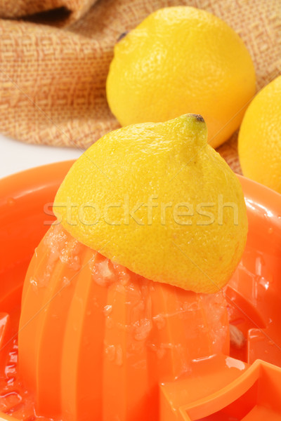 Stock photo: Lemon squeezer