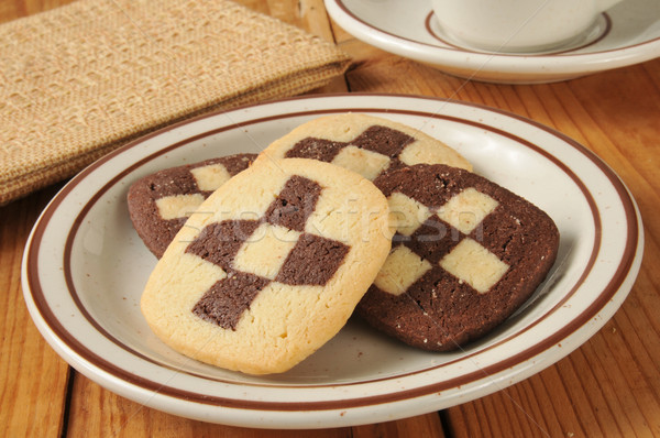 Gourmet shortbread cookies Stock photo © MSPhotographic